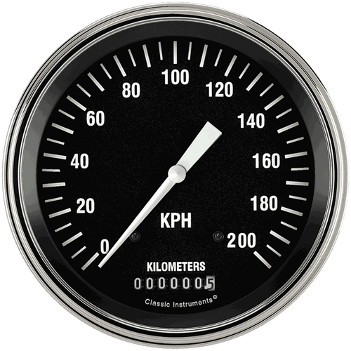 Classic Instruments HR58SLF - Hot Rod 4 5/8" Speedometer