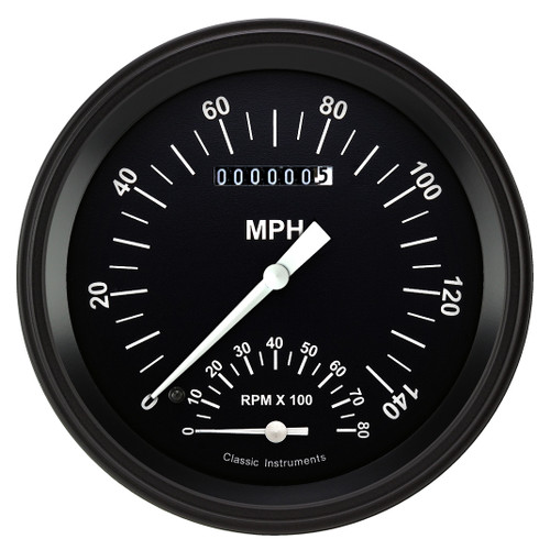 Classic Instruments HR50BLF - HOT ROD 5IN SPEEDTACHULAR