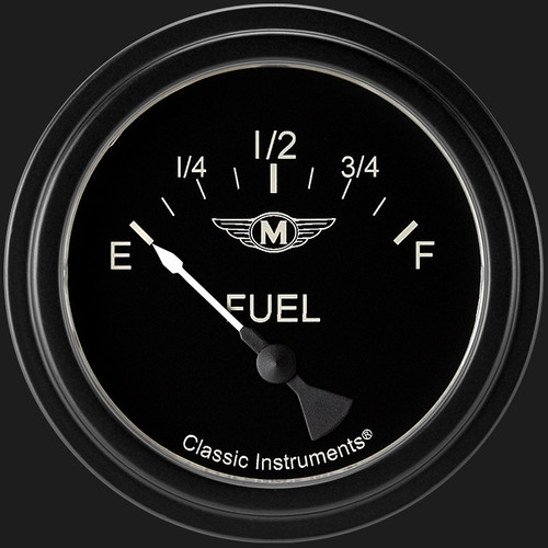 Classic Instruments MA209BLF - Moal Bomber 2 5/8" Fuel Gauge