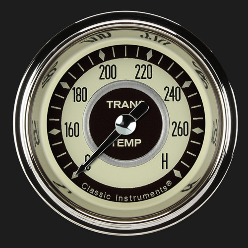 Classic Instruments NT127SHC - Nostalgia VT 2 1/8" Transmission Temperature Gauge