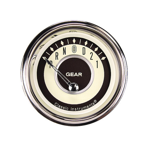 Classic Instruments NT06SHC - Nostalgia VT 2 1/8" Gear Indicator, Overdrive