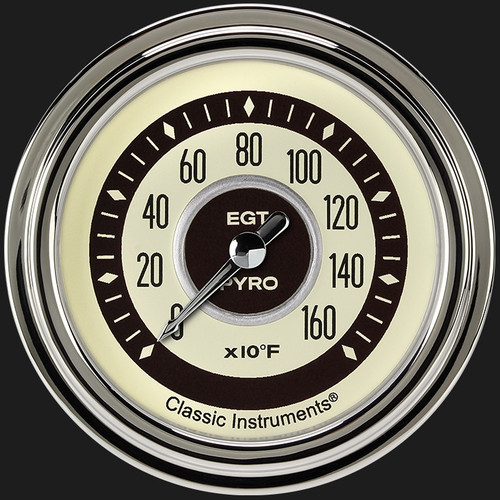 Classic Instruments NT398SLC - Nostalgia VT 2 5/8" Exhaust Gas Temp. Gauge