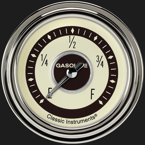 Classic Instruments NT309SLC - Nostalgia VT 2 5/8" Fuel Gauge
