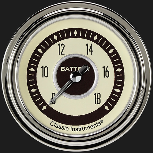 Classic Instruments NT330SLC - Nostalgia VT 2 5/8" Voltage Gauge