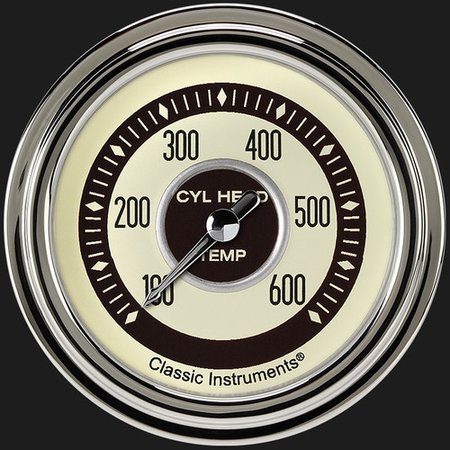 Classic Instruments NT397SLC - Nostalgia VT 2 5/8" Cylinder Head Temp. Gauge
