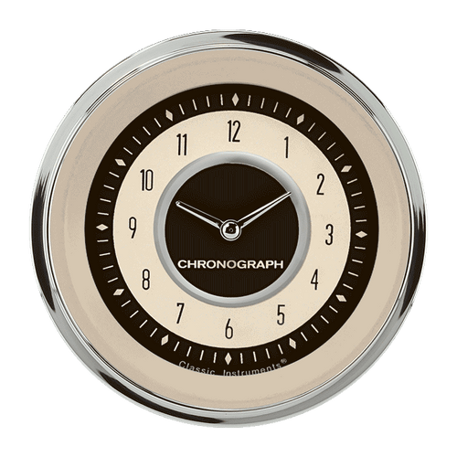 Classic Instruments NT93SLC - NOSTALGIA VT 3IN CLOCK W RESET
