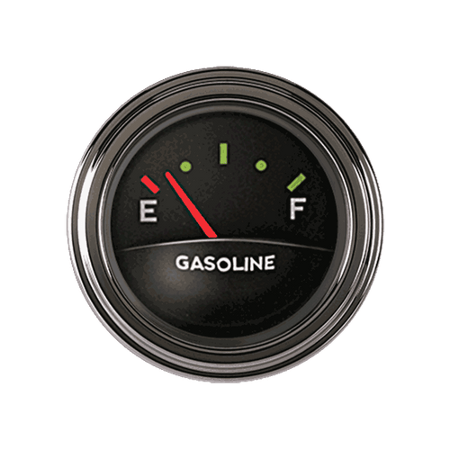 Classic Instruments TE14ASLF - Tetra Series, Authentic Fuel Gauge 0-30