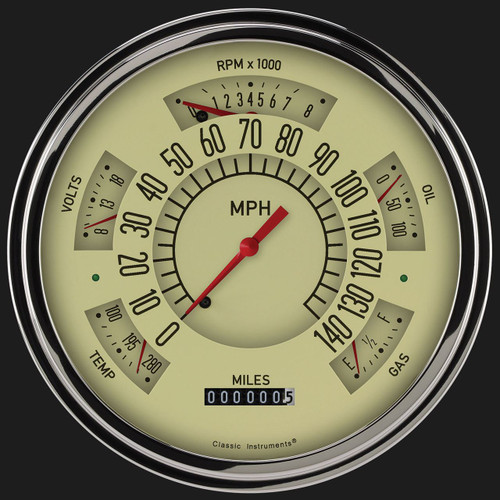 Classic Instruments SX01TSLF - 6-Pack, Tan