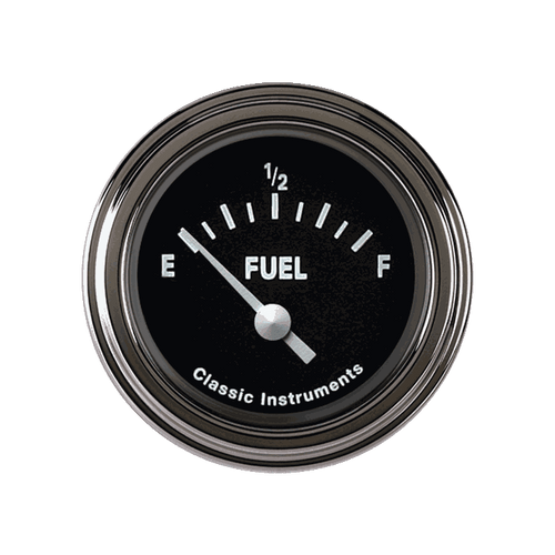 Classic Instruments TE09BSLC - TETRA 2IN FUEL 240-33 BLACK