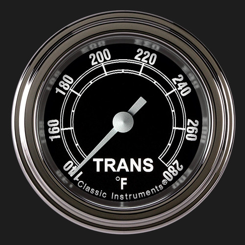Classic Instruments TR127SLF - Traditional 2 1/8" Transmission Temperature Gauge