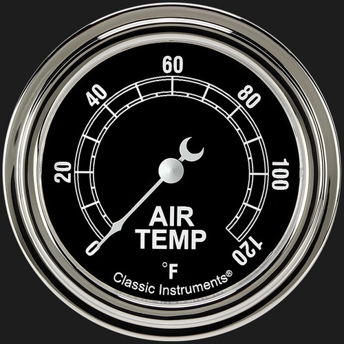 Classic Instruments TR399SLF - Traditional 2 5/8" Outside Air Temp Gauge