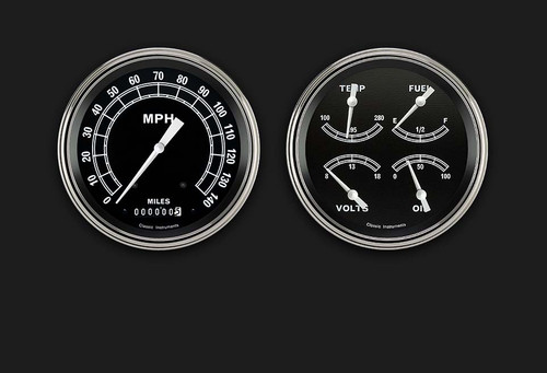 Classic Instruments TR52SLF - Traditional Series Two Gauge Set