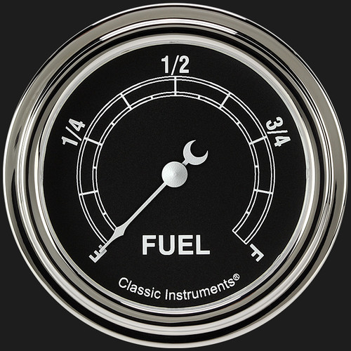 Classic Instruments TR309SLF - Traditional 2 5/8" Fuel Gauge