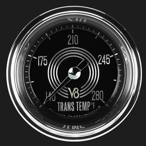 Classic Instruments V8SR127SHC - V8 Speedster 2 1/8" Transmission Temperature Gauge