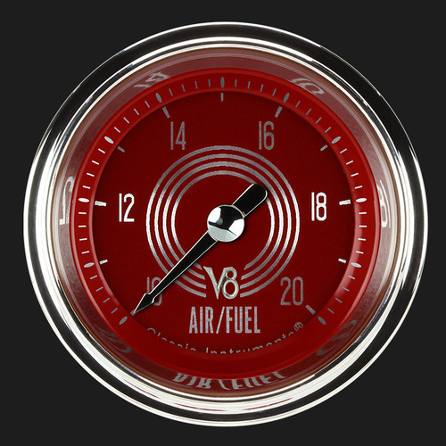 Classic Instruments V8SR194SLC - V8 SPEEDSTER 2IN AIR/FUEL RATIO