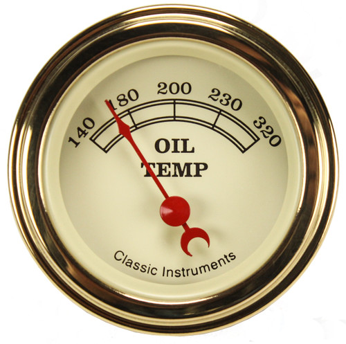 Classic Instruments VT28GLF - VINTAGE 2IN OIL TEMPERATURE