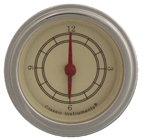 Classic Instruments VT90SLC - VINTAGE 2IN CLOCK W/RESET
