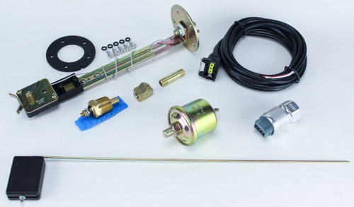 Classic Instruments WH05BLF - WHITE HOT 3IN SPEEDO/TACH/2 DUALS-GM