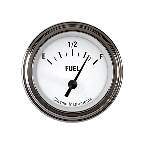 Classic Instruments WH11SLC - WHITE HOT 2IN FUEL 75-10