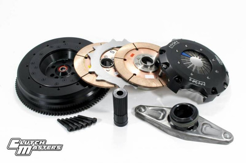 Clutch Masters 03075-TD7R-A - 11-15 BMW 335 3.0L N55 Twin-Disc (Race) Clutch Kit w/ Aluminum Flywheel