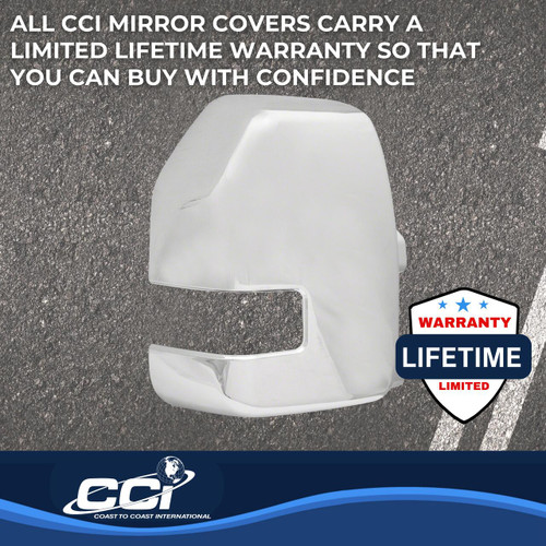 Coast To Coast CCIMC67525 - Exterior Mirror Cover Full Tow Mirror Cover Set Of 2