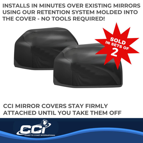 Coast To Coast CCIMC67511RBK - Exterior Mirror Cover