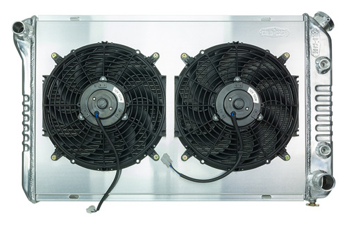 Cold Case Radiators GMB57AK - 1984-1987 Buick Regal Grand National Aluminum Radiator Auto Transmission Dual 12 Inch Fans