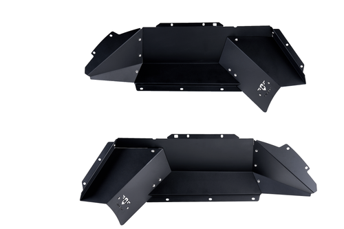 Combat Off Road 35-1069 - Jeep JT Gladiator Aluminum Inner Fender Liners Rear Pair Combat Offroad