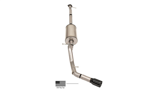 Corsa Performance 14928BLKUSA - Sport Cat-Back Exhaust System