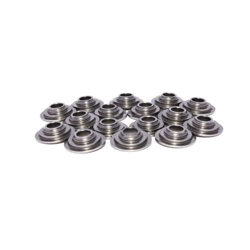 COMP Cams 1738-16 - 7 Degree Tool Steel Retainer Set of 16 for 7245 Dual Conical Springs