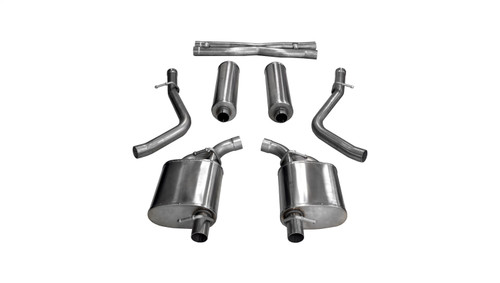 Corsa Performance 14972 - 2.5 Inch Cat-Back Sport Dual Rear Exit Exhaust 15-17 Chrysler 300 R/T/15-16 Dodge Charger R/T (Not Daytona) 5.7L V8 Stainless Steel  Performance