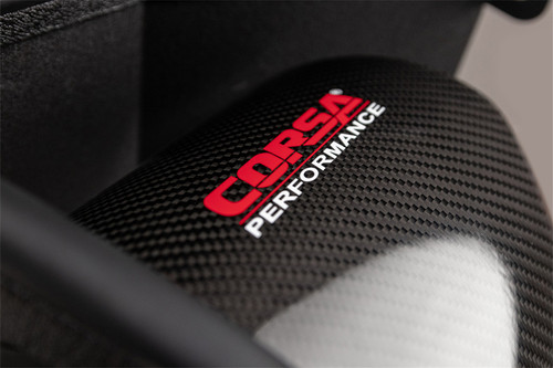 Corsa Performance 44004 - 19-23 Dodge Challenger SRT/Hellcat/Redeye/Demon Carbon Fiber Intake w/ MaxFlow Oiled Filter