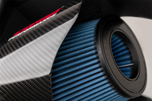 Corsa Performance 44004 - 19-23 Dodge Challenger SRT/Hellcat/Redeye/Demon Carbon Fiber Intake w/ MaxFlow Oiled Filter