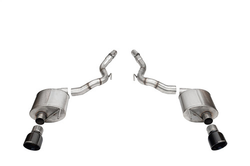 Corsa Performance 21276BLK - Touring Axle-Back Exhaust System