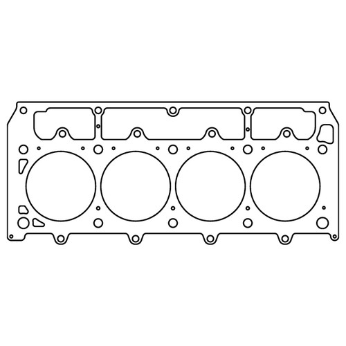 Cometic C5075-050 - GM LSX Gen-4 Small Block V8 .050in MLX Cylinder Head Gasket - 4.100in Bore - RHS