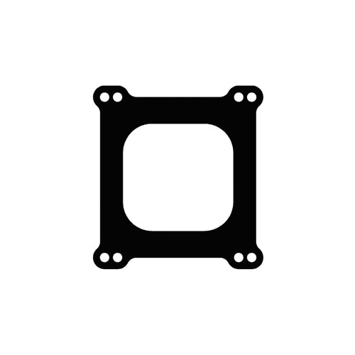 Cometic C5263-039 - Holley 4 Barrel 4150 Style .039in Fiber Carburetor Gasket - 3.770in x 3.880in - Open Plenum