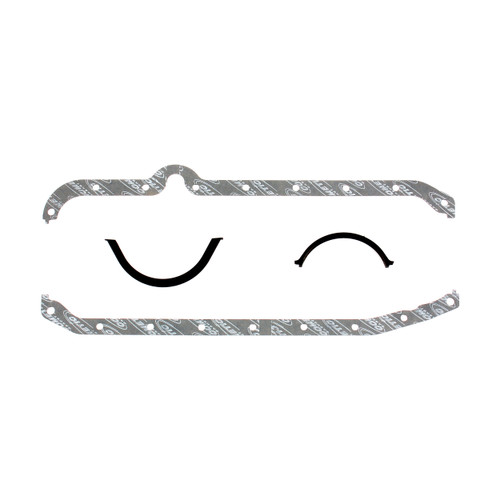 Cometic C5294 - Chevy Gen1 Small Block V8 .094in Fiber Oil Pan Gskt Kit-Right Side Dipstick-Thick Front Seal