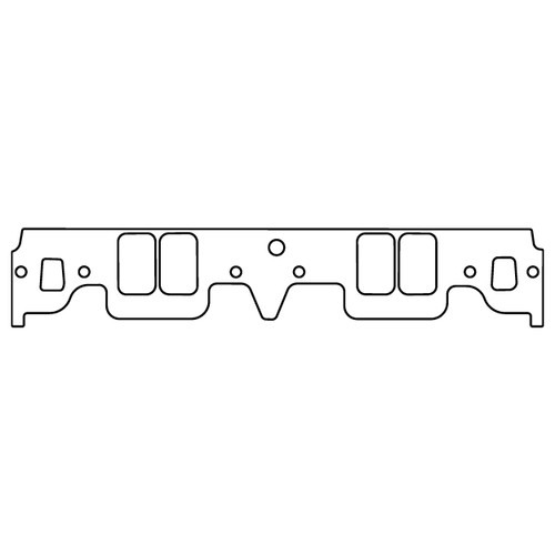 Cometic C5427-047 - Chevrolet Gen-1 Small Block V8 .047in KF Intake Manifold Gasket Set - Brodix WP262 Head