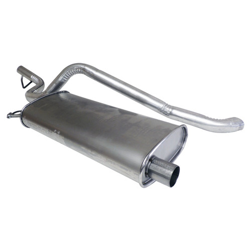 Crown Automotive Jeep Replacement 52022039 - Muffler & Tailpipe for 1996 Jeep XJ Cherokee w/ 4.0L Engine