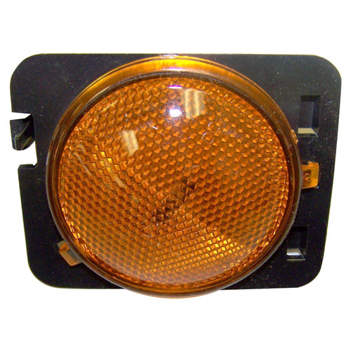 Crown Automotive Jeep Replacement 55078144AA - Right Front Amber Side Marker Light for 2007-2018 Jeep JK Wrangler