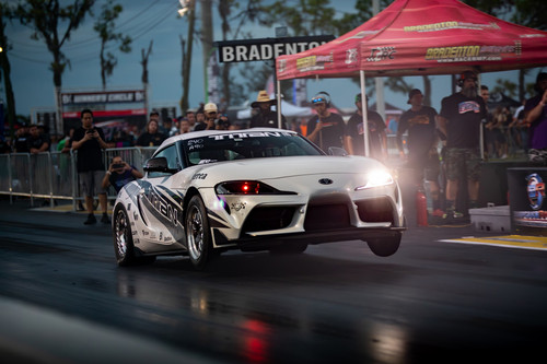 CSF 8400B - Gen 2 B58 Race X Charge-Air-Cooler Manifold - Thermal Black Finish