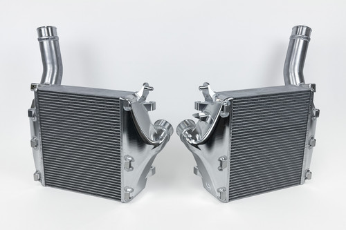CSF 8280 - 2020+ Audi SQ7 / SQ8 High Performance Intercooler System - Raw Aluminum