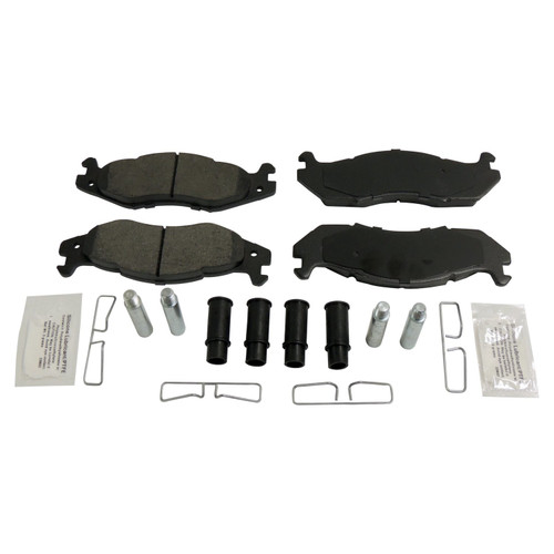 Crown Automotive Jeep Replacement 83501167MK - Front Brake Pad Master Kit for Select 1982-1992 Jeep CJs, YJ, SJ, MJ, XJ