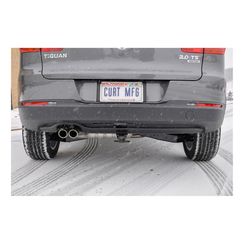 CURT 12097 - Class 2 Trailer Hitch, 1-1/4" Receiver, Select Volkswagen Tiguan