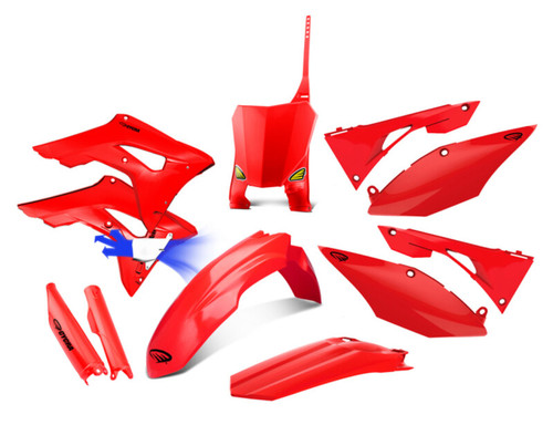 Cycra 1CYC-9301-33 - 08-09 Honda CRF250R Powerflow Full Body Kit - Red
