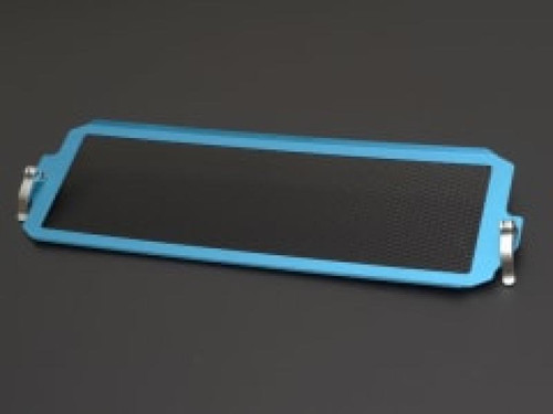 Cusco 6A1 035 A - 08-17 Impreza (GR/GV/VA) Turbo Intercooler Protection Grill Kit Blue w/Blk Mesh