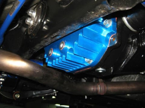 Cusco 965 008 AL - Rear Differential Cover Blue Large Capacity Subaru BRZ / Scion FR-S