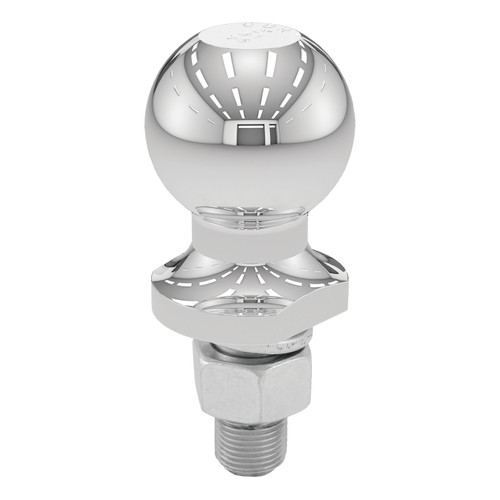 CURT 40064 - 2" Trailer Ball (3/4" x 1-3/4" Shank, 3,500 lbs., Chrome, Packaged)