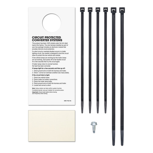 CURT 55360 - Custom Wiring, 4-Way Flat, Select Honda Passport, Isuzu Rodeo, Sport, Amigo