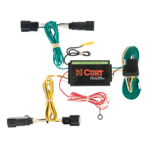 CURT 56121 - Custom Wiring Harness, 4-Way Flat Output, Select Lincoln MKX